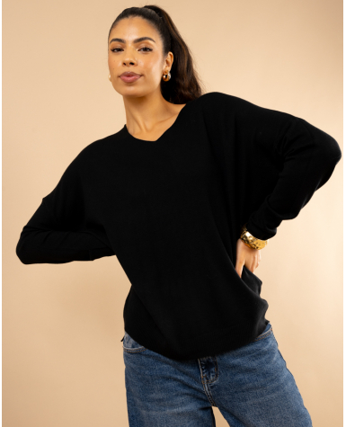 Pull col en v oversize