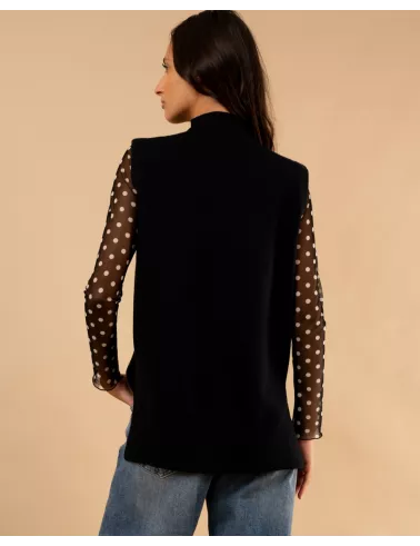 Pull sans manches