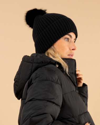 Bonnet pompon
