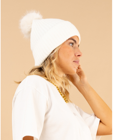 Bonnet pompon