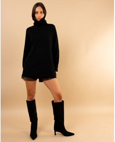 Pull large col roulé Pull large col roulé