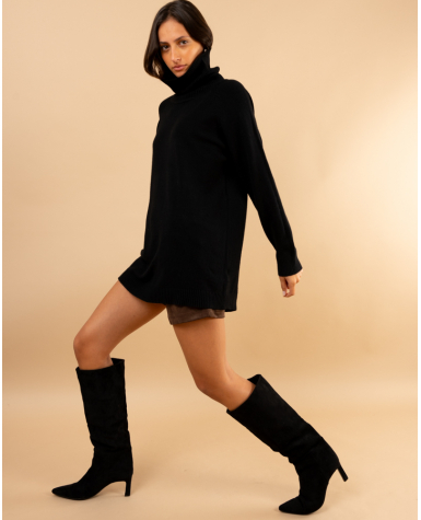 Pull large col roulé Pull large col roulé