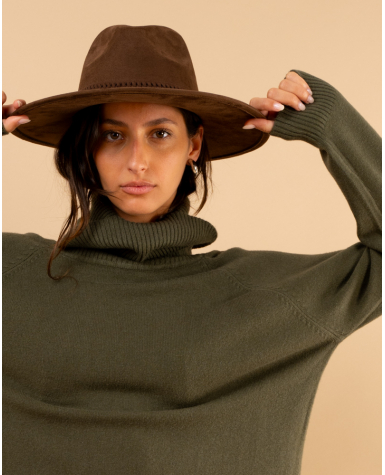 Pull large col roulé Pull large col roulé