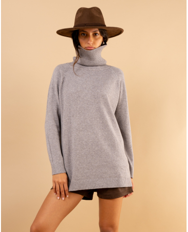 Pull large col roulé Pull large col roulé