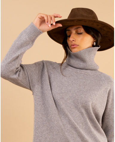 Pull large col roulé Pull large col roulé
