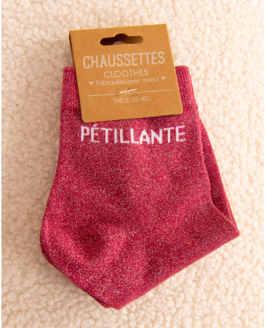 Chaussettes paillettes