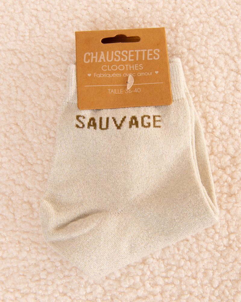 Chaussettes paillettes