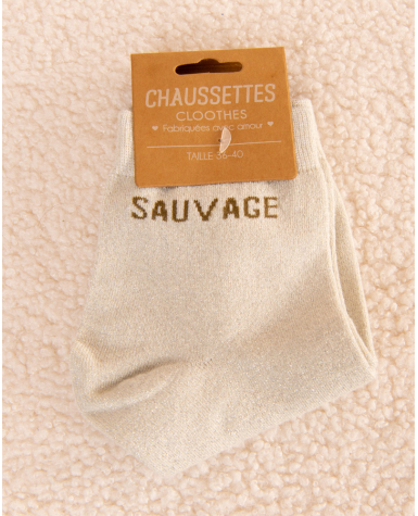 Chaussettes paillettes