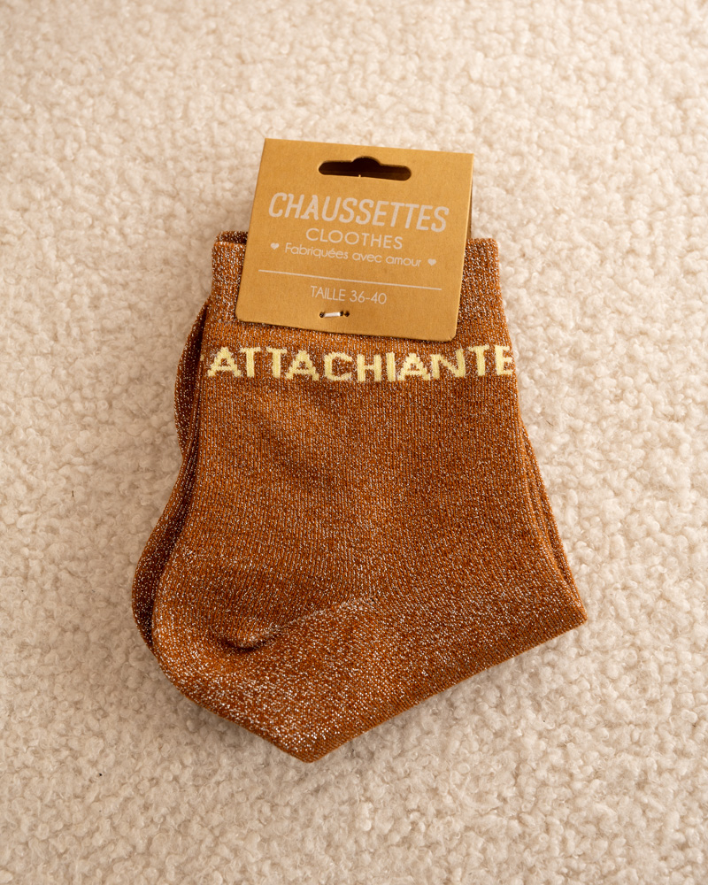 Chaussettes paillettes
