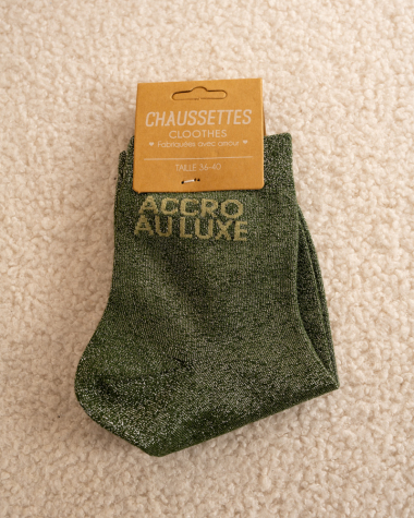 Chaussettes paillettes