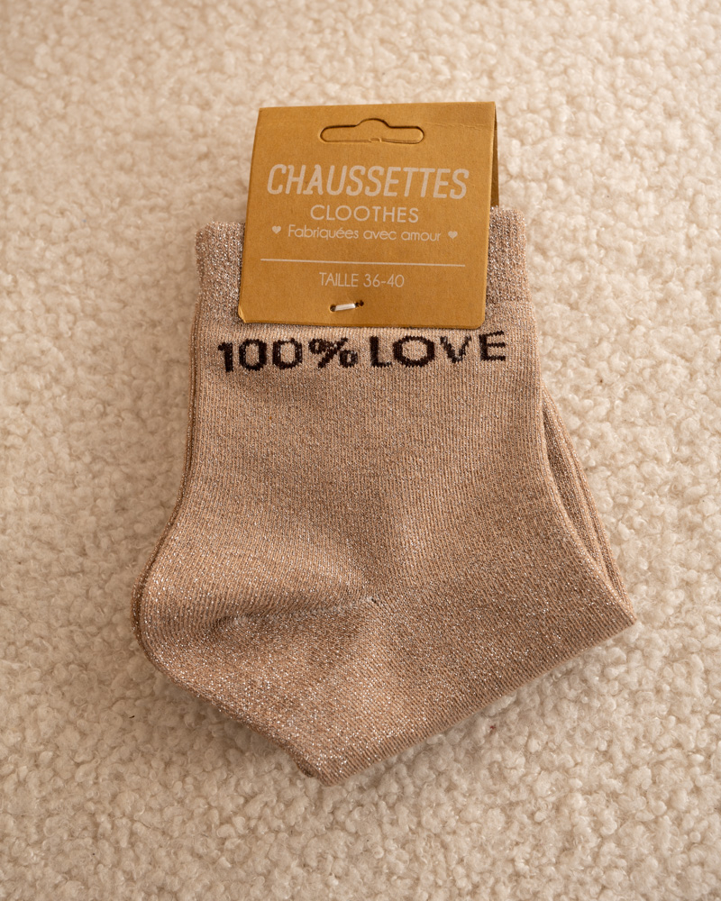 Chaussettes paillettes