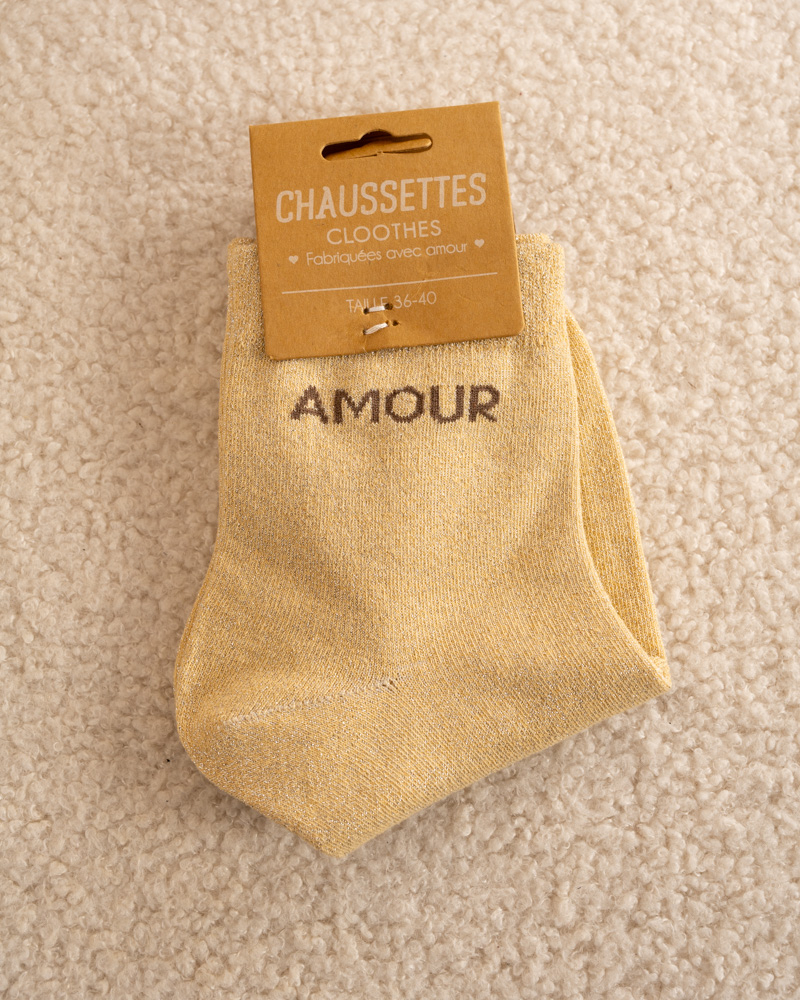 Chaussettes paillettes
