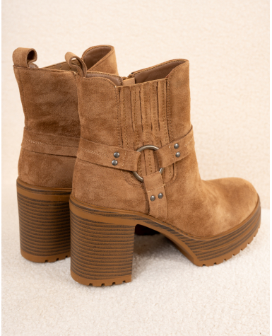 Bottines daim