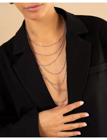 Collier multi- chaines
