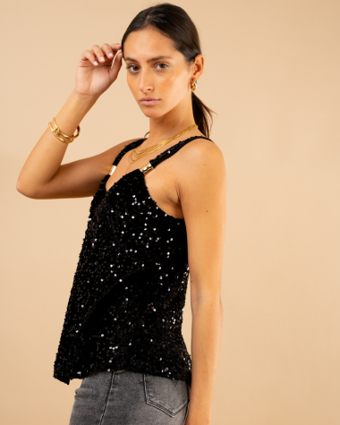 Débardeur sequins Marie