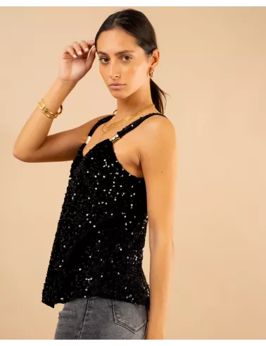 Débardeur sequins Marie