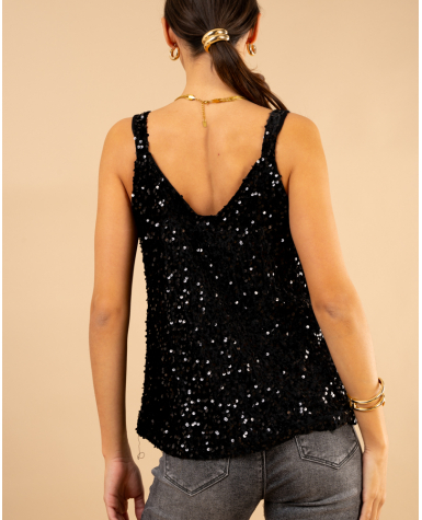 Débardeur sequins Marie