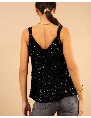 Débardeur sequins Marie