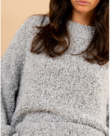 Pull bouclette laine Pull bouclette laine