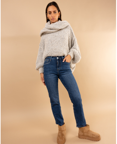 Jean droit push up grande taille Jean droit push up grande taille