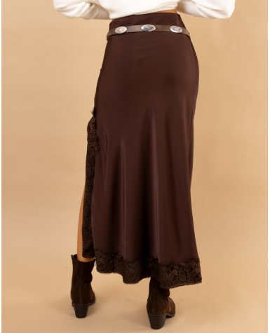 Jupe bas dentelle