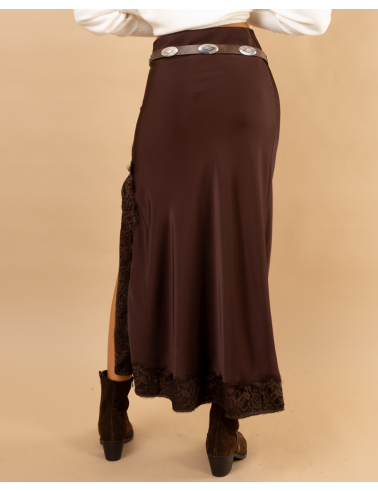 Jupe bas dentelle