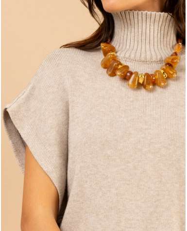 Poncho col roulé Poncho col roulé