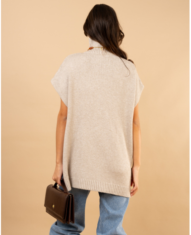 Poncho col roulé Poncho col roulé