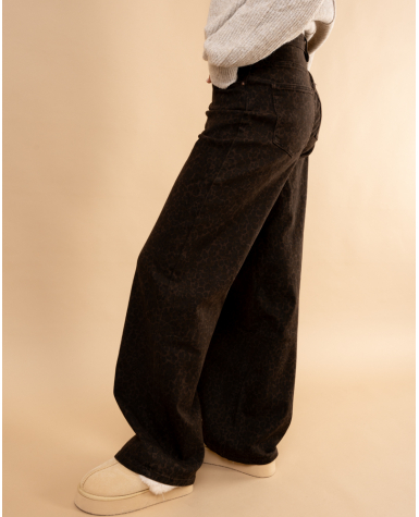 Pantalon léo décalé