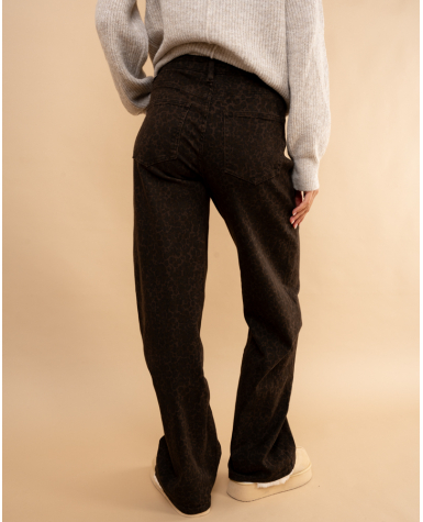 Pantalon léo décalé