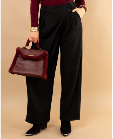 Pantalon bouton côté Pantalon bouton côté