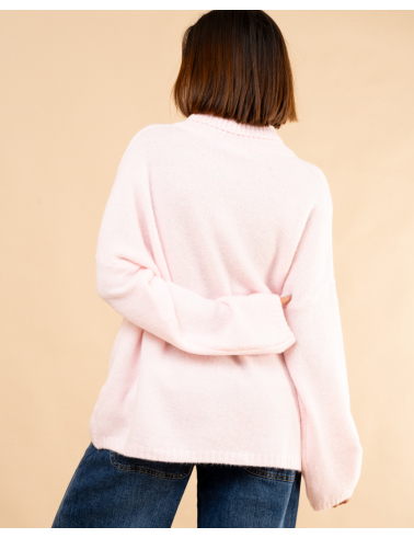 Pull doux col roulé