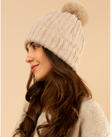 Bonnet pompon