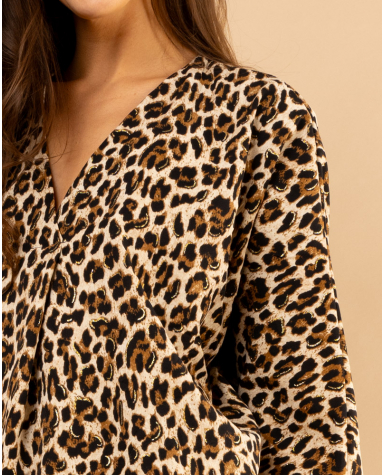 Blouse leo lurex