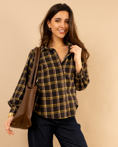 Chemise carreaux