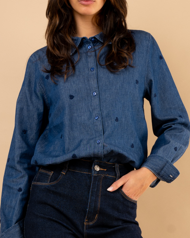 Chemise coeurs