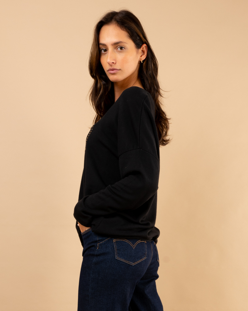 Oversize coeur clous