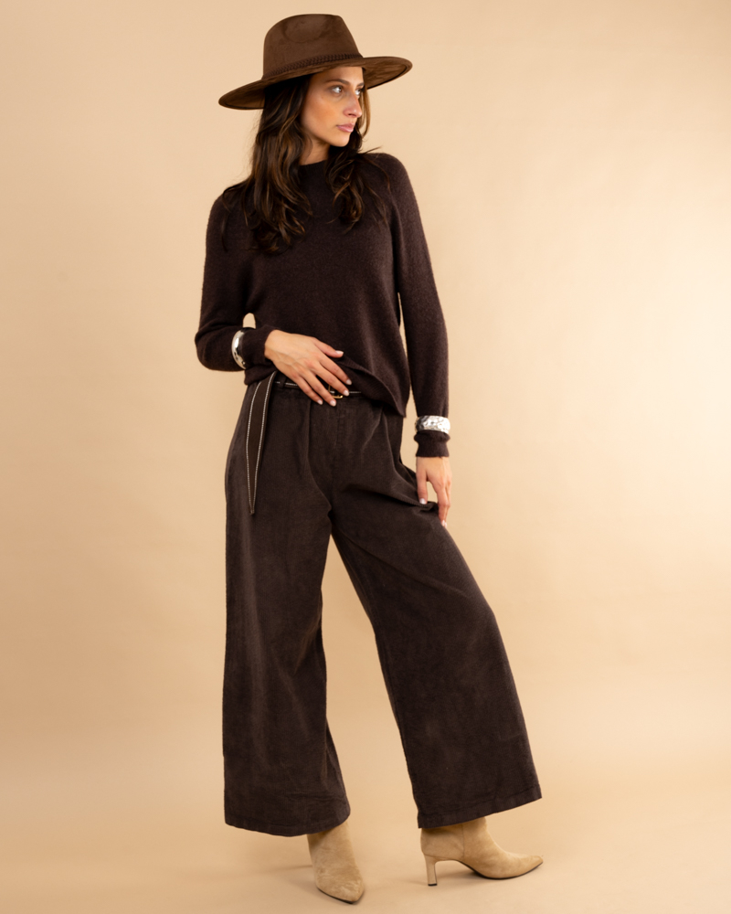 Pantalon velours côtelé