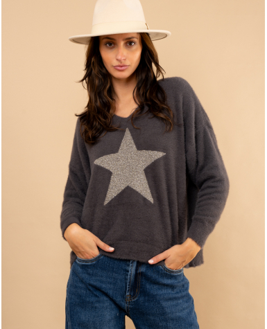 Pull étoile angora Pull étoile angora