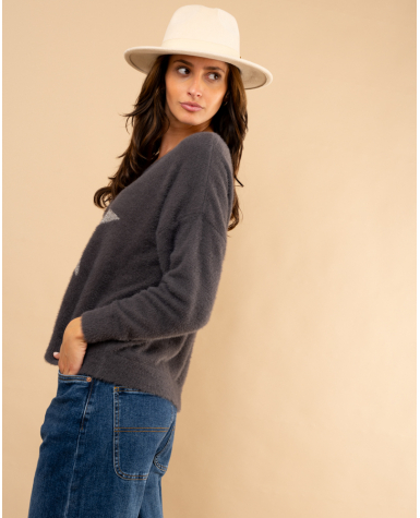 Pull étoile angora Pull étoile angora