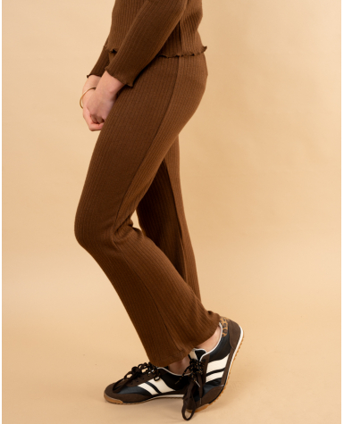 Pantalon côtelé