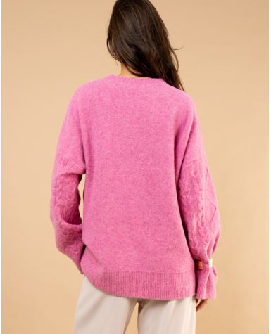 Pull tresse laine Pull tresse laine