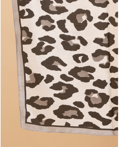 Foulard léopard