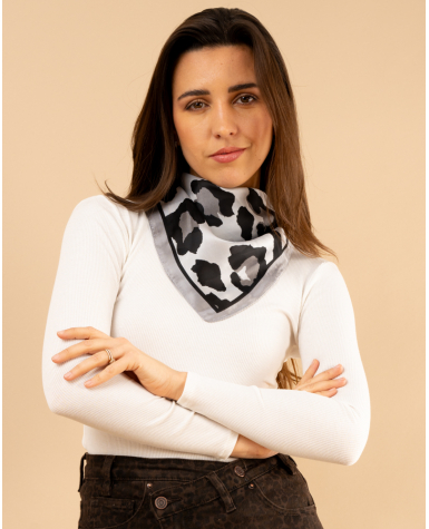 Foulard léopard