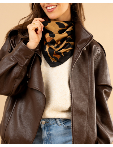 Foulard léopard