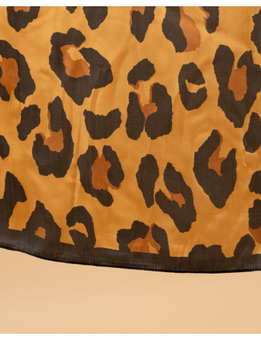 Foulard léopard