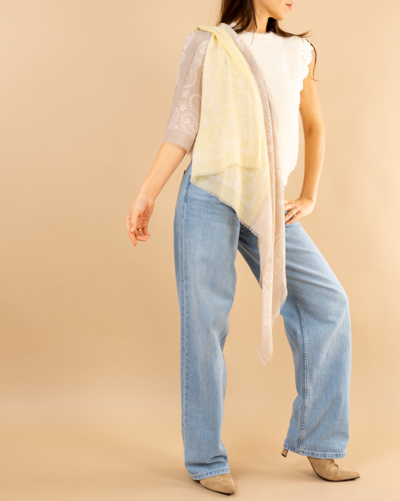 Foulard Bandana bicolore