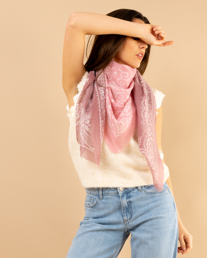 Foulard Bandana bicolore