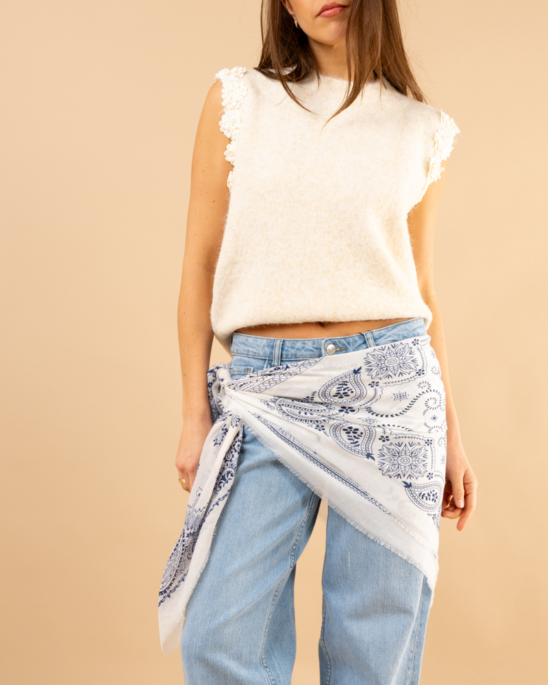 Foulard Bandana bicolore