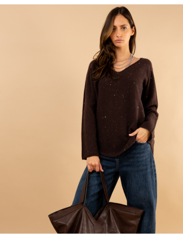 Pull paillettes